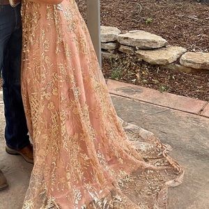 Coya Collection formal gown.